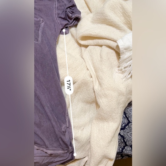 We the Free Rising Sun Purple V-Neck T-Shirt - Picture 10 of 10